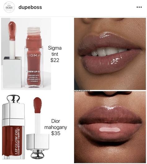 dior dupes amazon|Dior mahogany lip glow dupe.